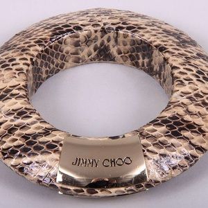 Jimmy Choo Snakeskin Bangle